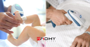 Bracelet jetable RFID pour les soins médicaux