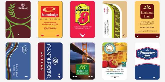 hotel key card collection