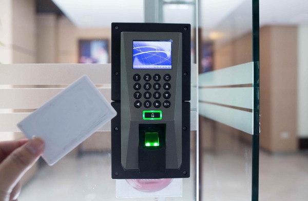 Encrypted RFID microtags enable multi-factor access control for high-security facilities